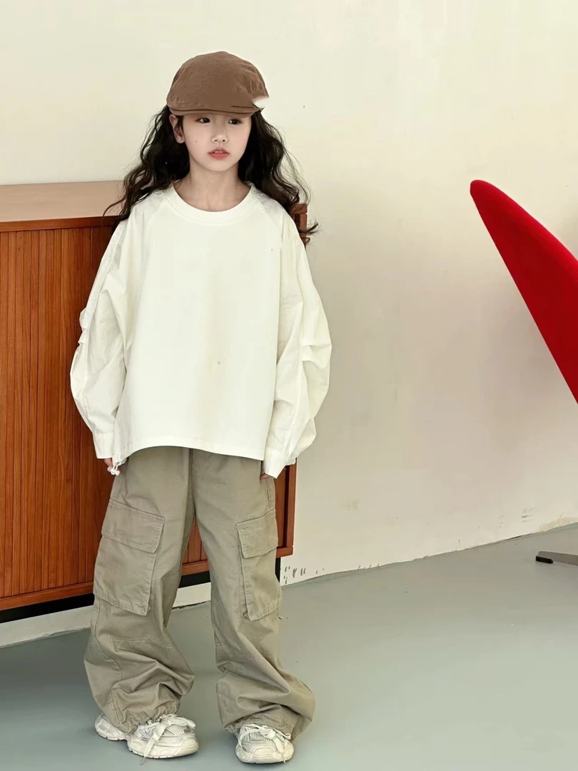中大童潮童时尚洋气时髦宽松童9006休闲短袖