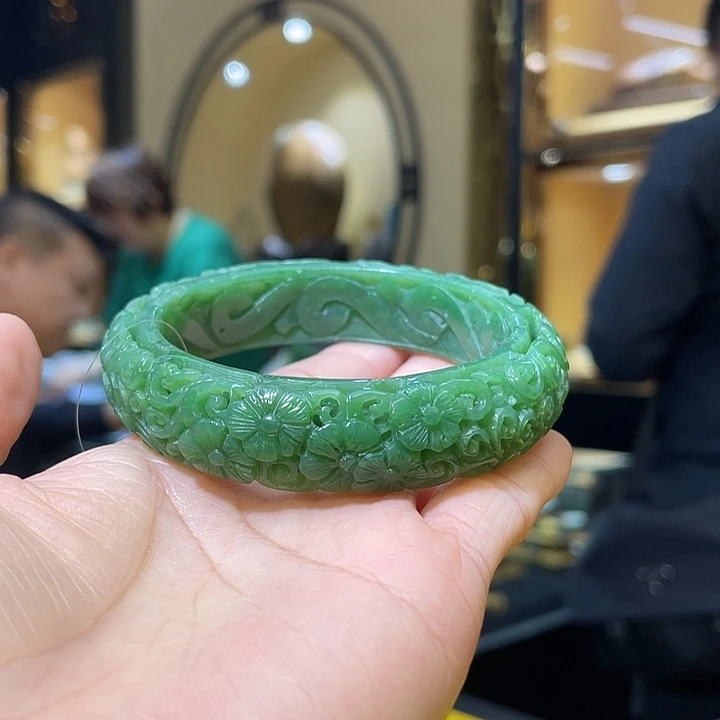 未镶嵌手镯和田玉57.8#57.25g