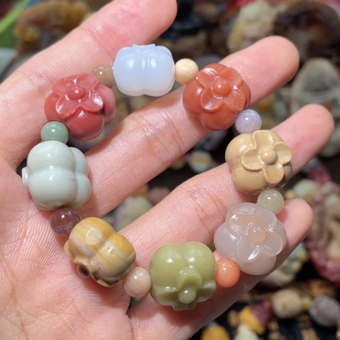 石英质玉未镶嵌手链