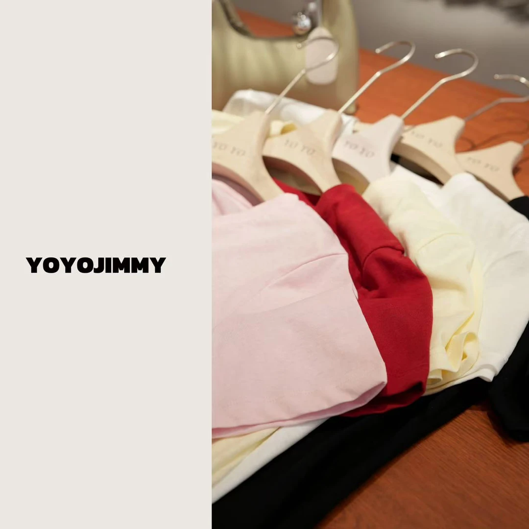 YOYO T702夏季女士多色简约百搭T恤圆领休闲女装引流款上衣
