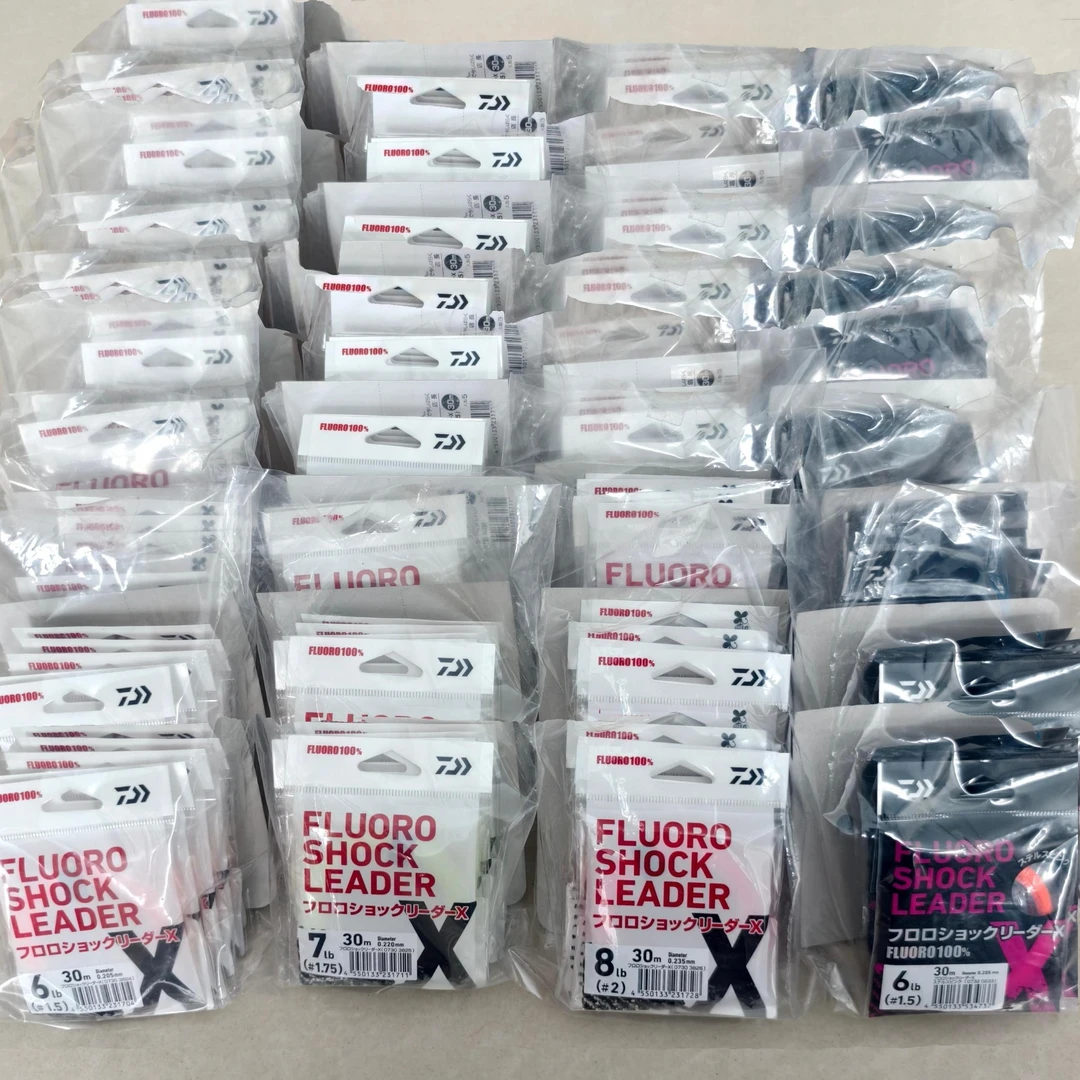 25款DAIWA达亿瓦SHOCK LEADER X碳素线前导线进口海矶钓子线鱼线