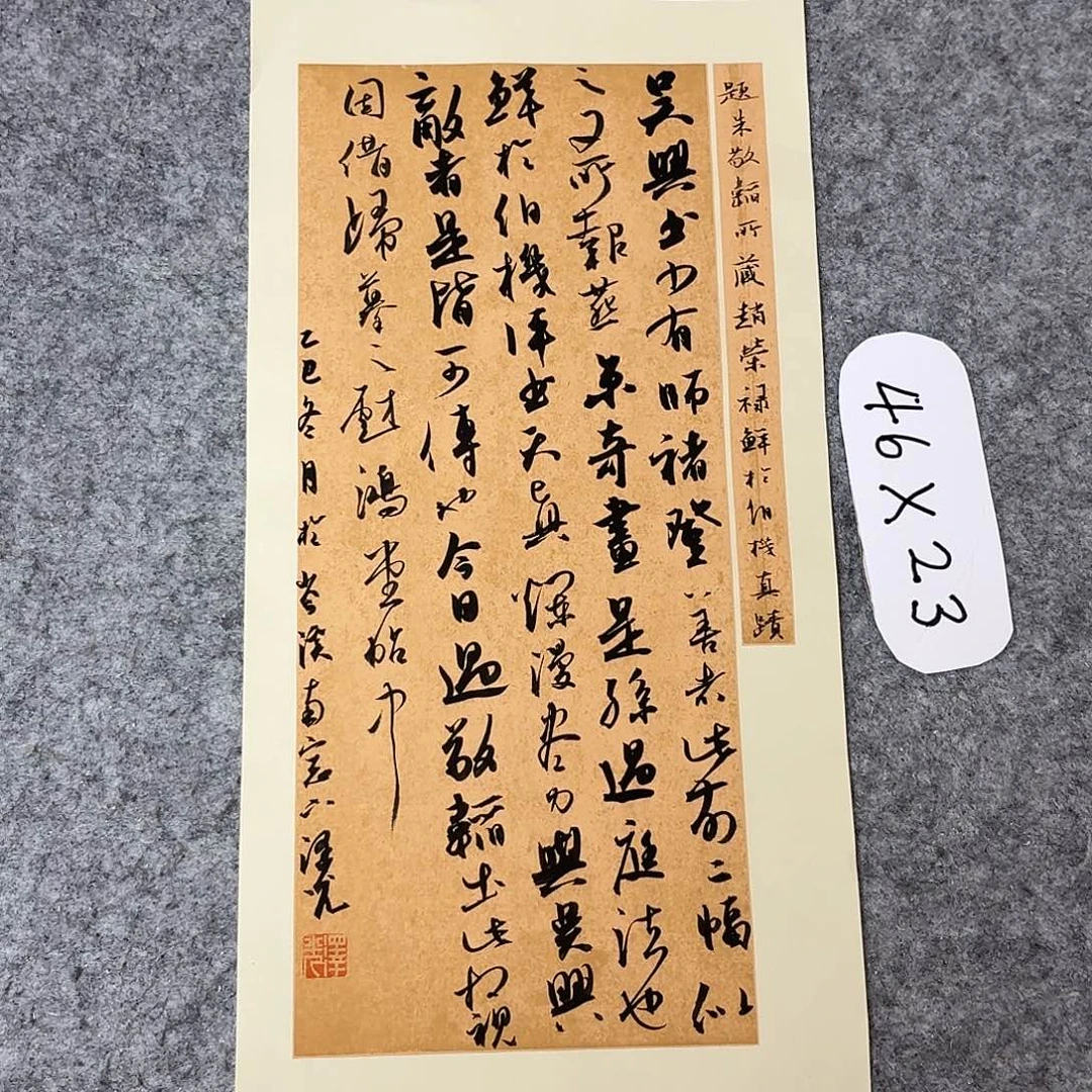 书法国展书家廖老师46+23