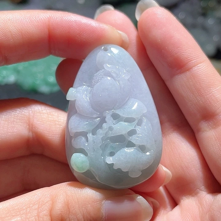 颈饰未镶嵌翡翠天