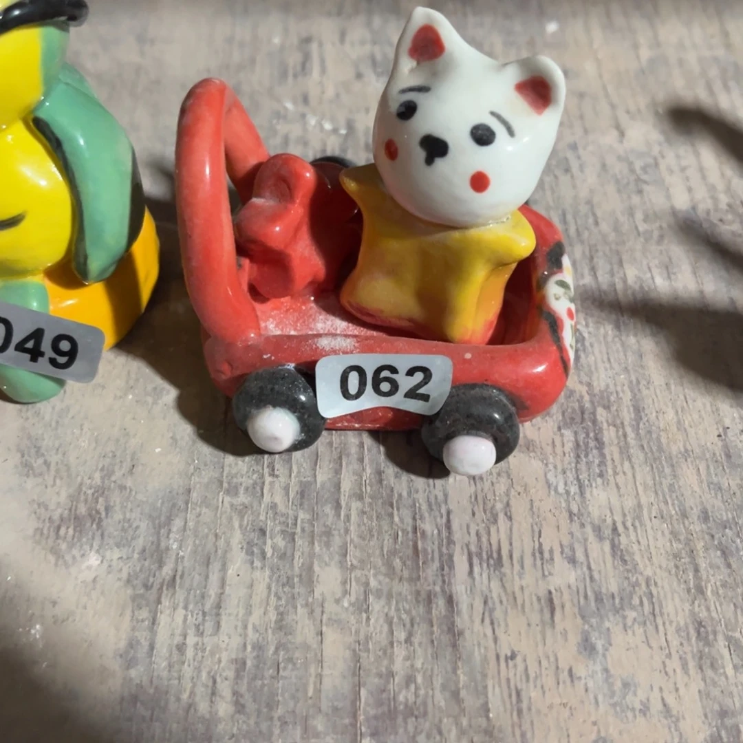 摆件纯手工抽象陶瓷摆件微瑕062