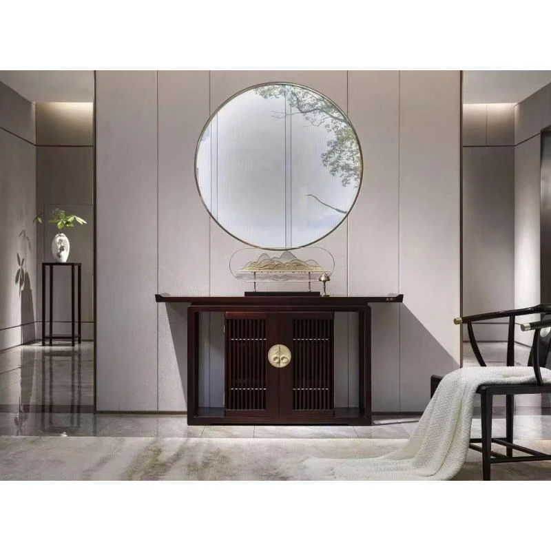 少量库存 清货 门厅玄关柜 隔厅柜 置物架 新中式