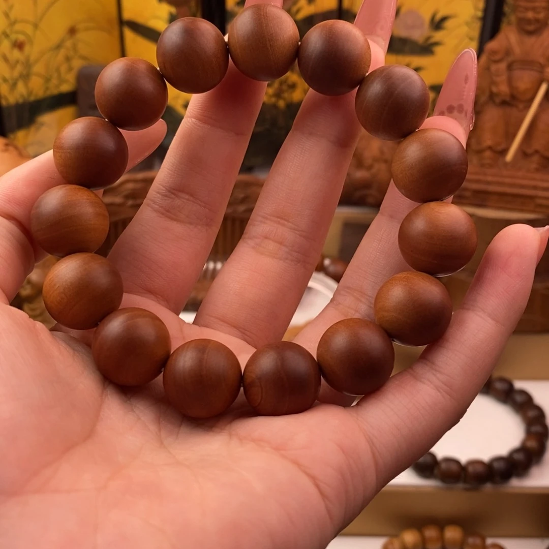 檀香木手串/手链奶香1.5单圈微瑕