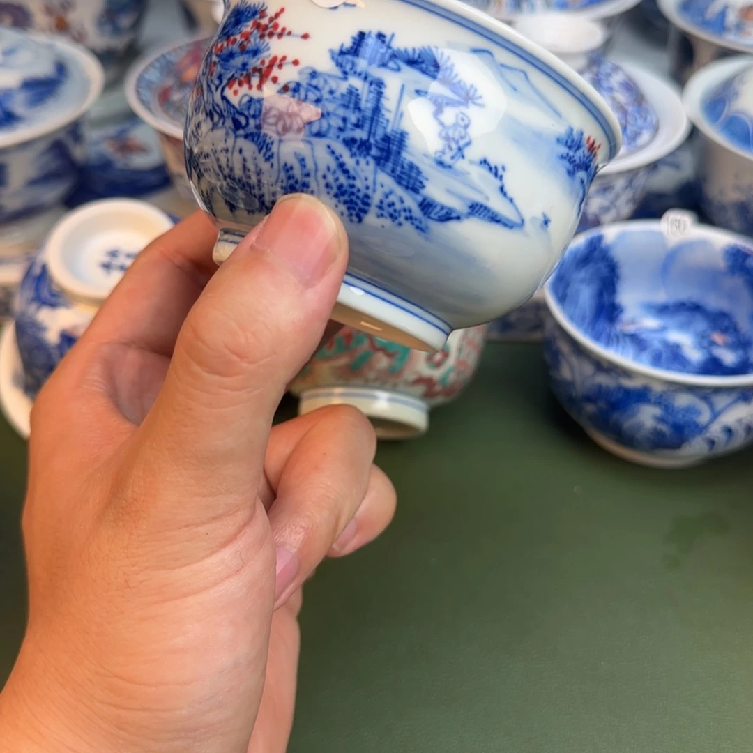 彦祖纯手工手绘茶具127