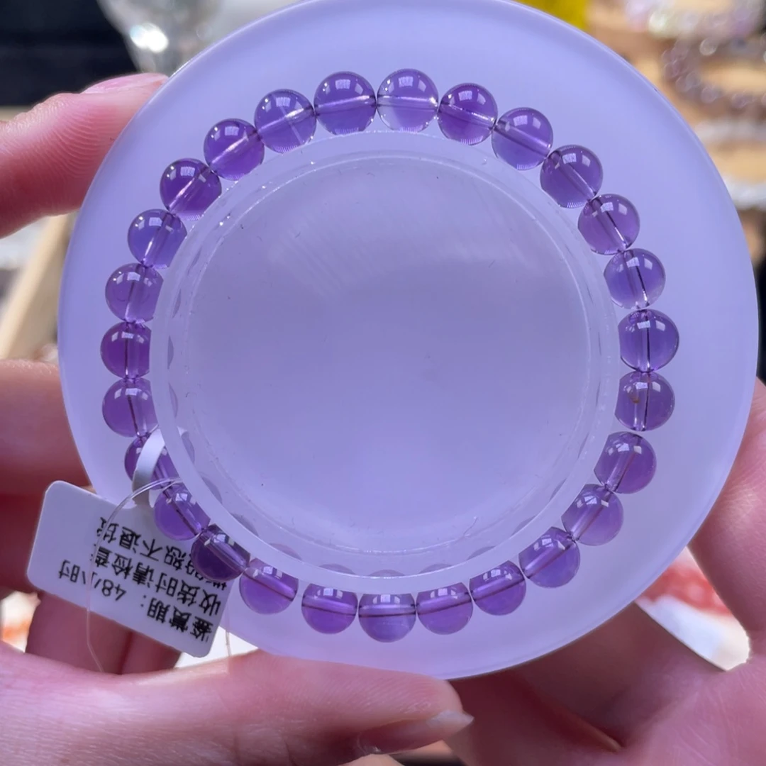 水晶手链未镶嵌。****胃6mm  277