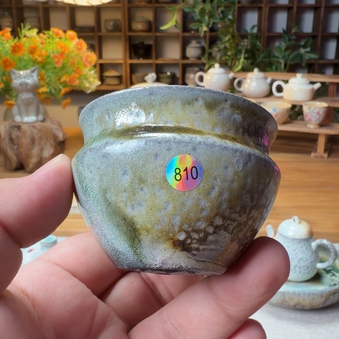 810柴烧裸烧杯子，，，