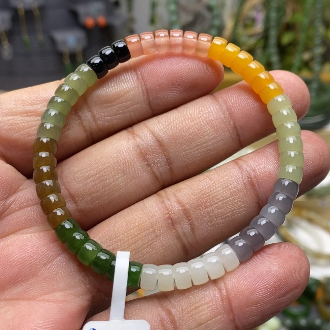 和田玉手链未镶嵌70