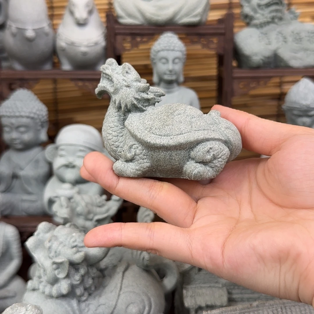 石材青砂石小龙龟
