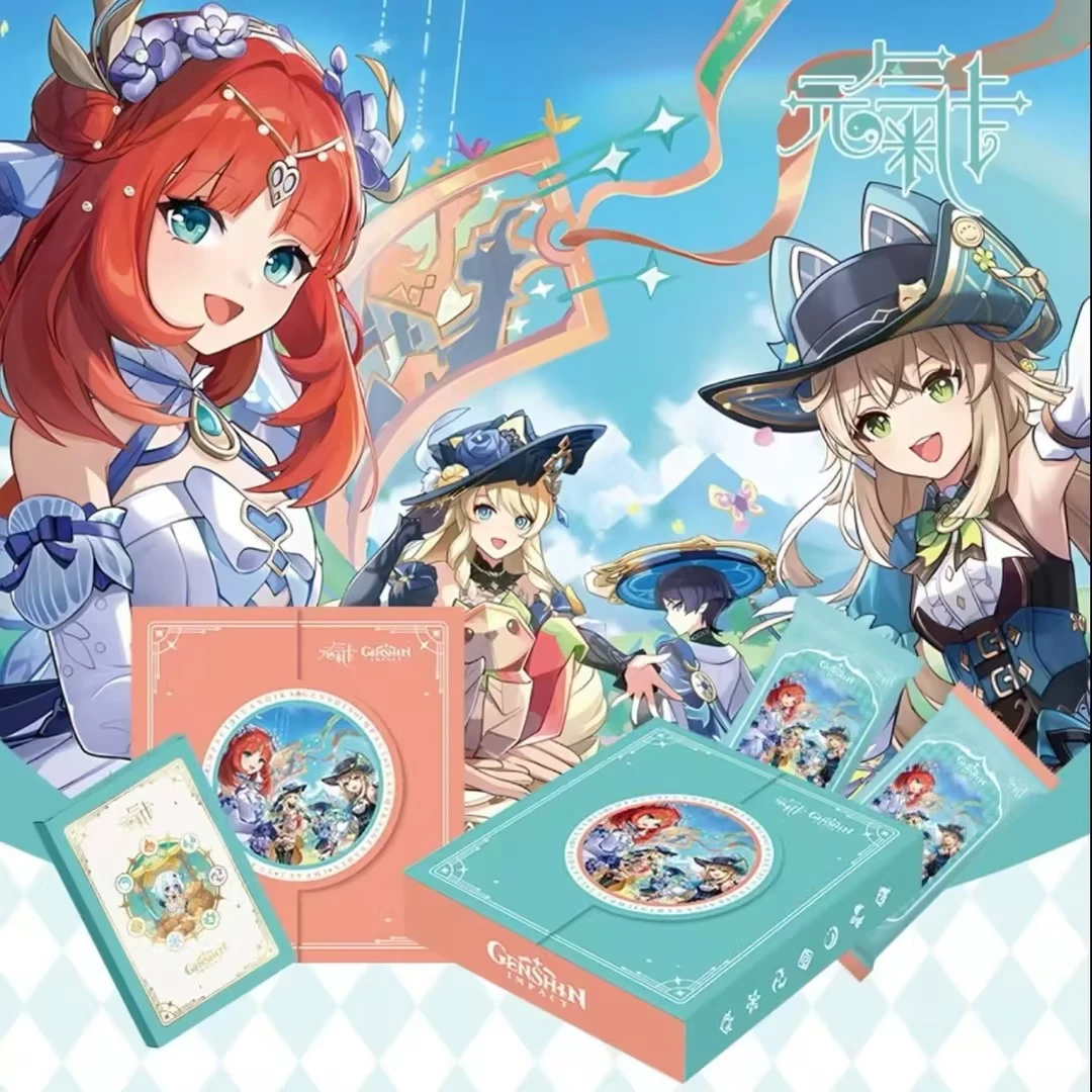 修勾【怪8与O16】元气卡原神第四弹 收藏卡牌潮玩