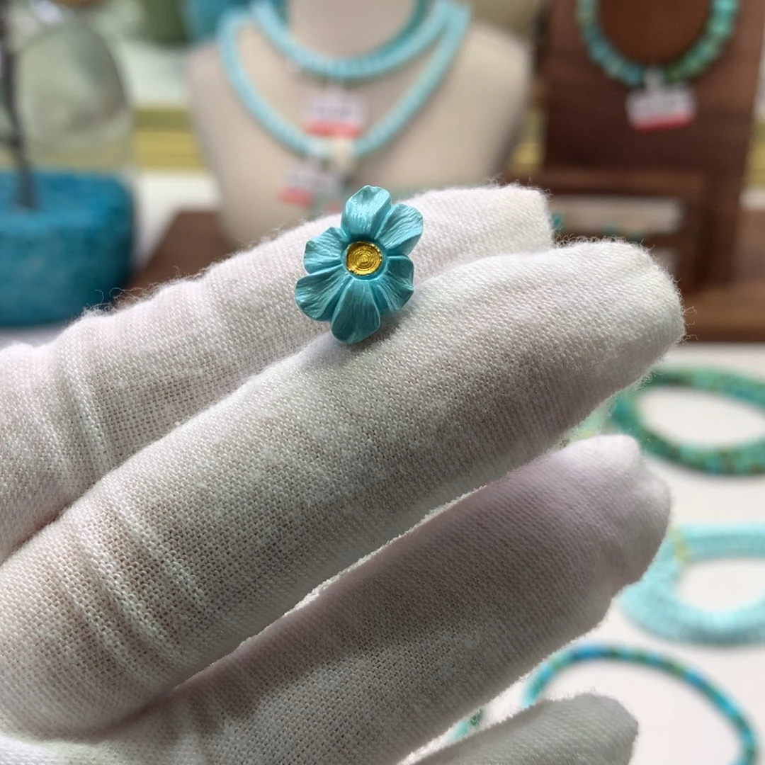 绿松石未镶嵌配饰