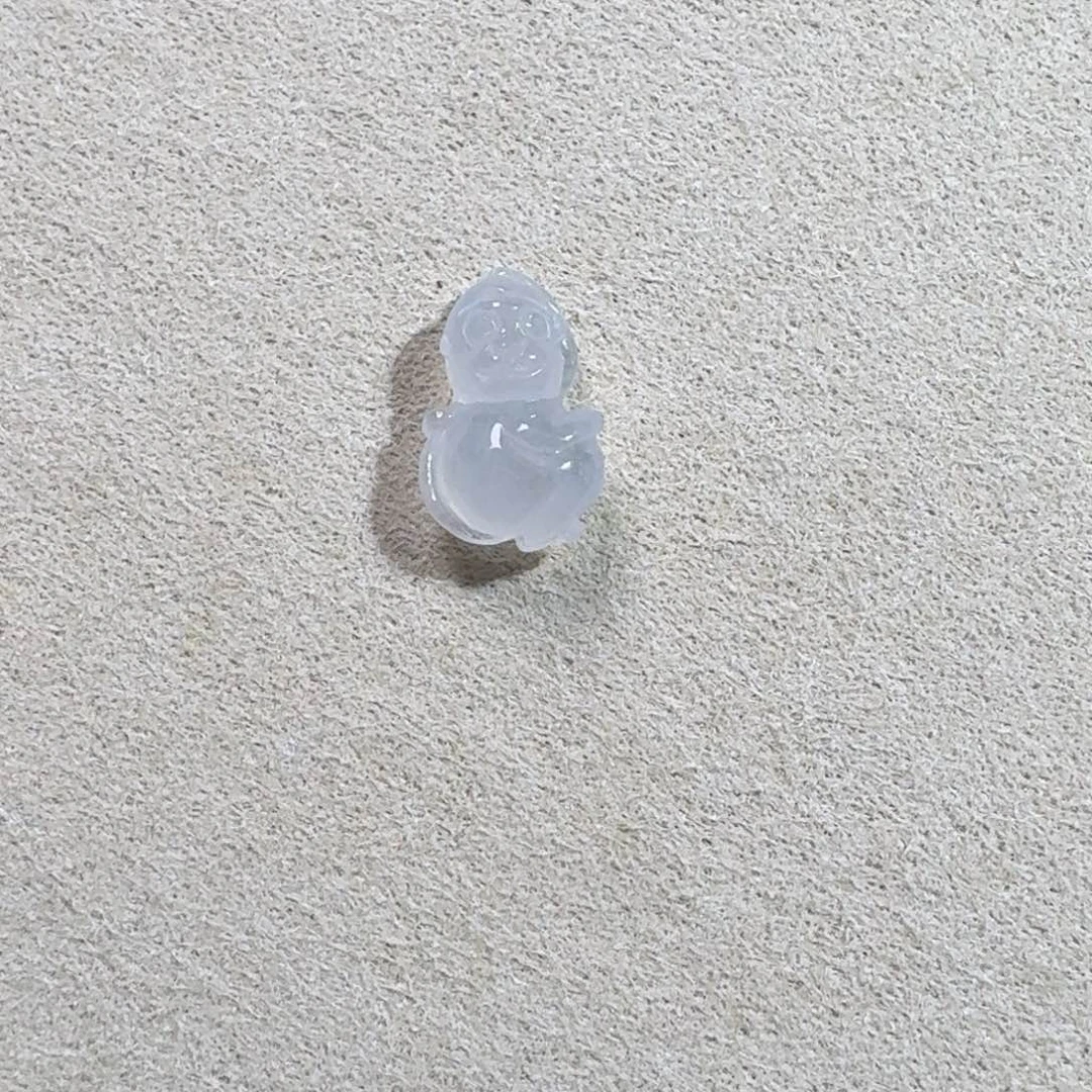 翡翠未镶嵌颈饰天然A货翡翠吊坠