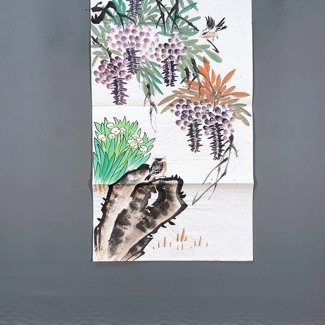 国画498 花鸟和蝴蝶是什么神仙