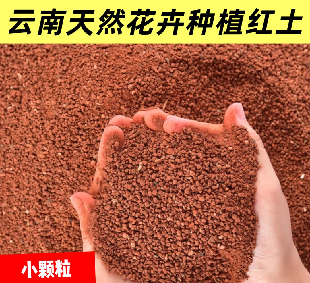 三角梅专用云南纯天然红土酸性土壤小颗粒盆栽绿植花卉用土