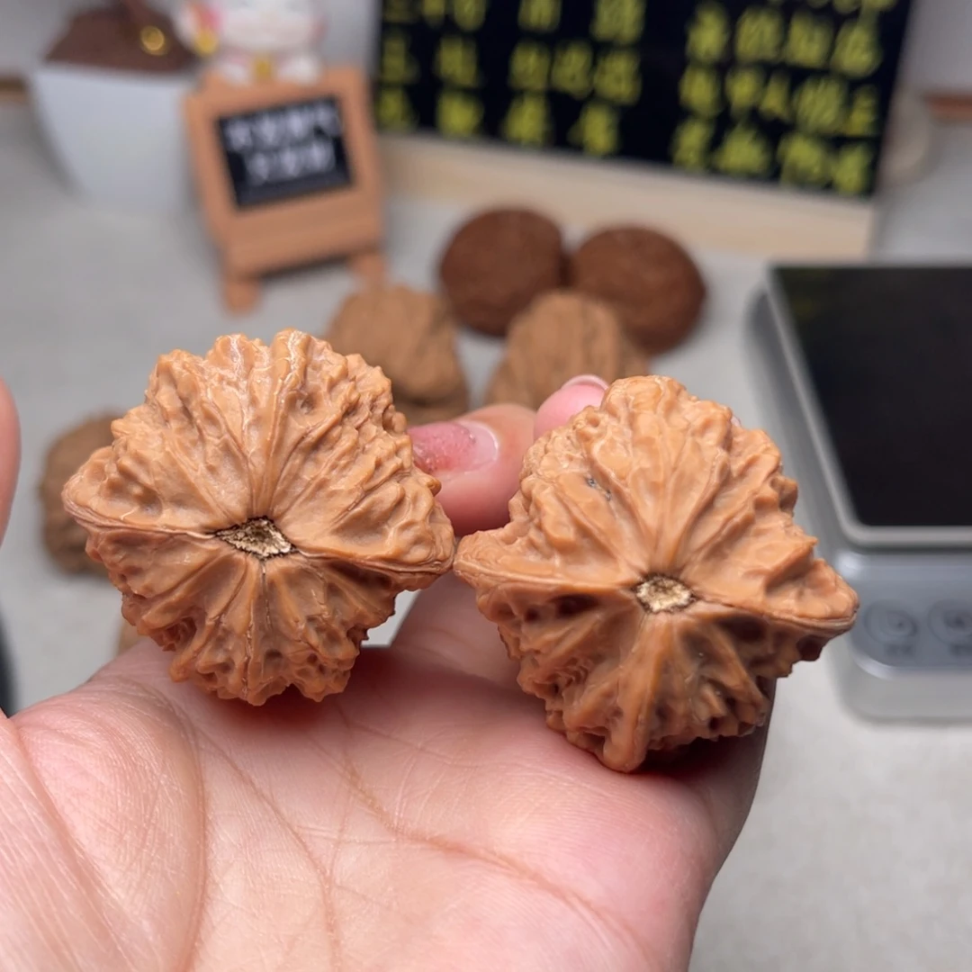 把件文玩核桃凤眼