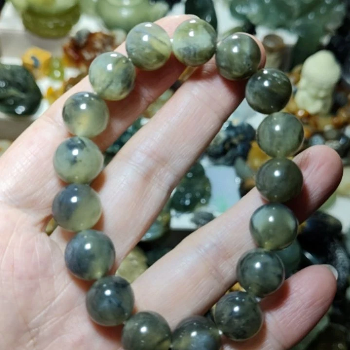 岫玉未镶嵌手串手串