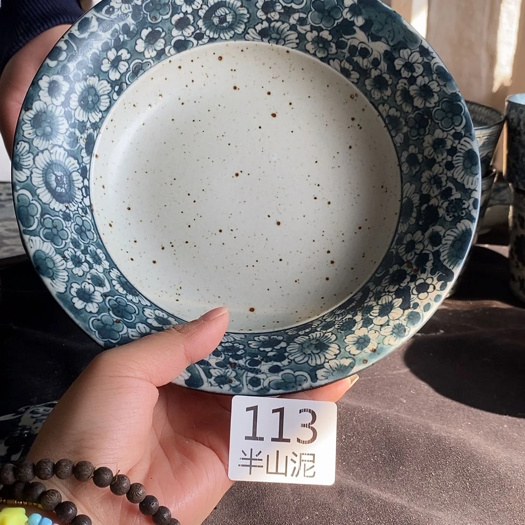 陶手工手绘青花高温陶瓷