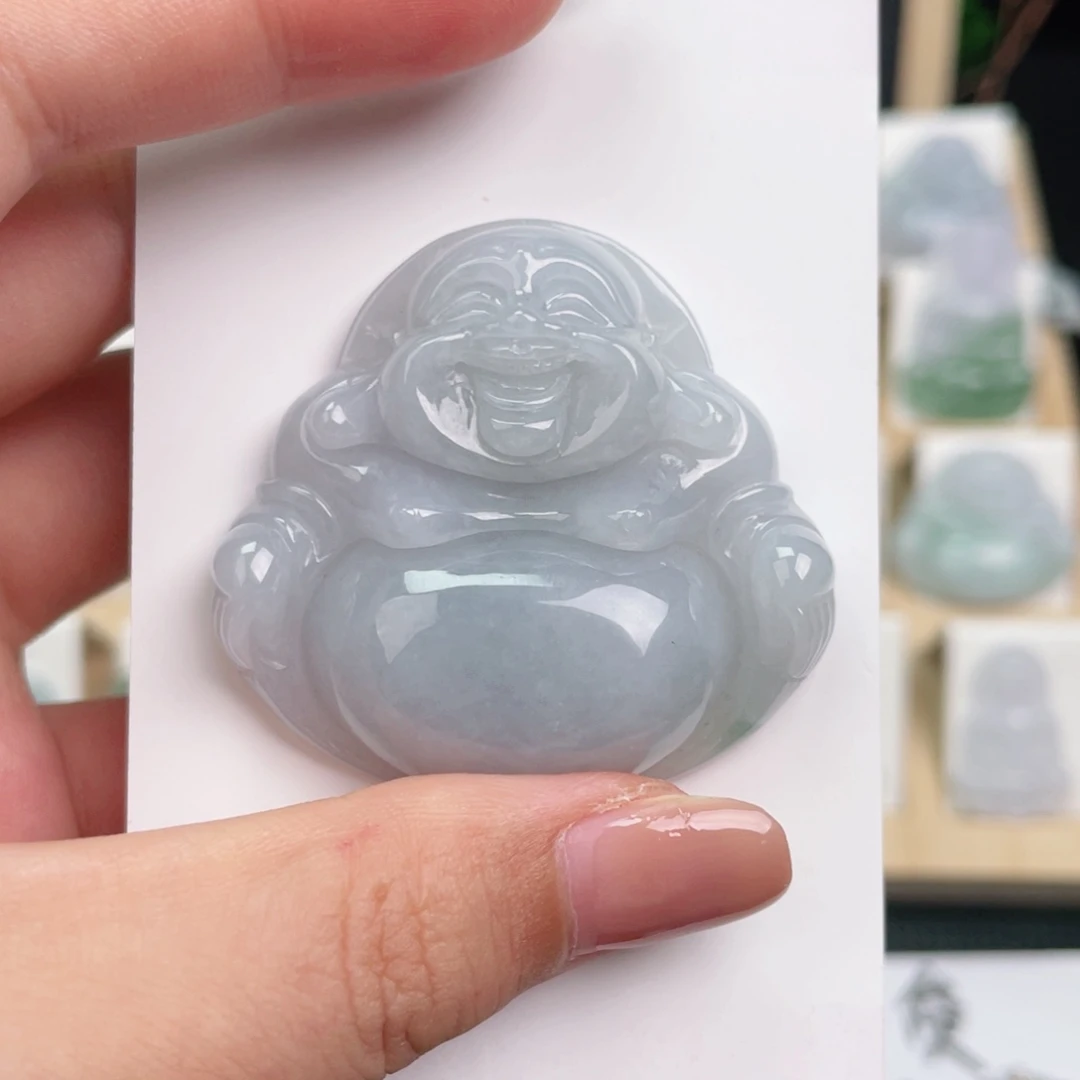 颈饰未镶嵌翡翠佛公
