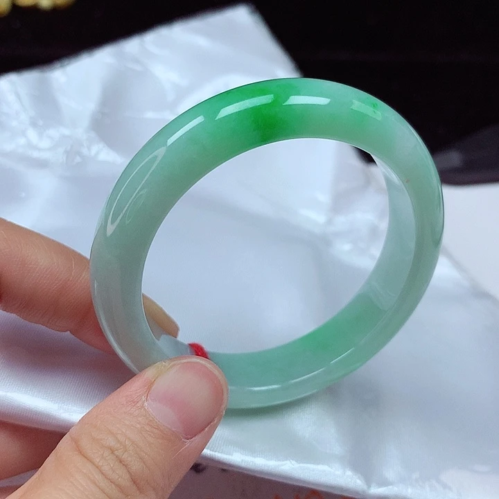 未镶嵌手镯翡翠51圈