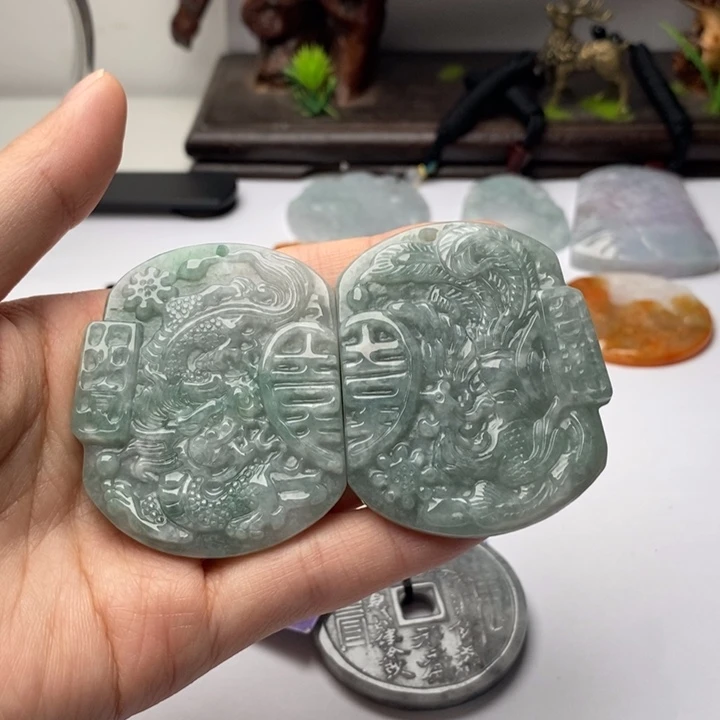 颈饰未镶嵌翡翠翡翠