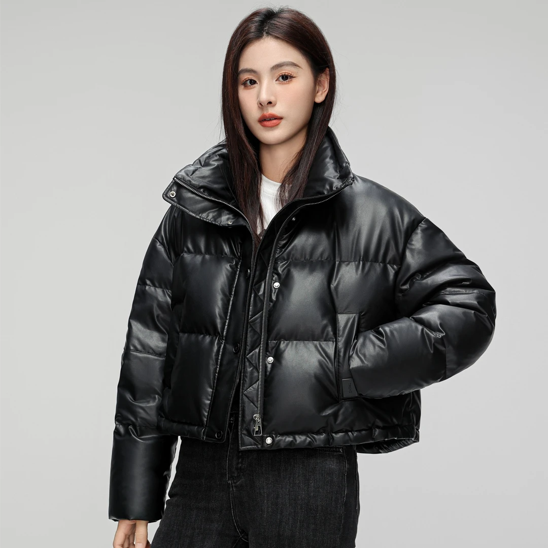 【香香严选】YANJING/颜境冬季女士简约潮流百搭立领羽绒服88AW8337