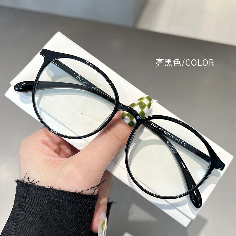 超轻复古素颜显瘦近视眼镜女可配有度数大框眼睛镜框框架男韩版潮