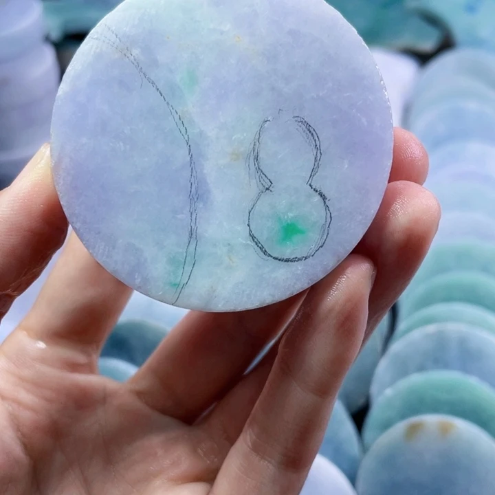 裸石翡翠天然A货翡翠