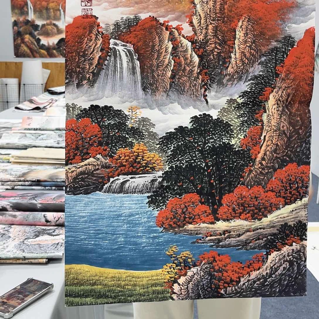 国画国画纯手绘作品
