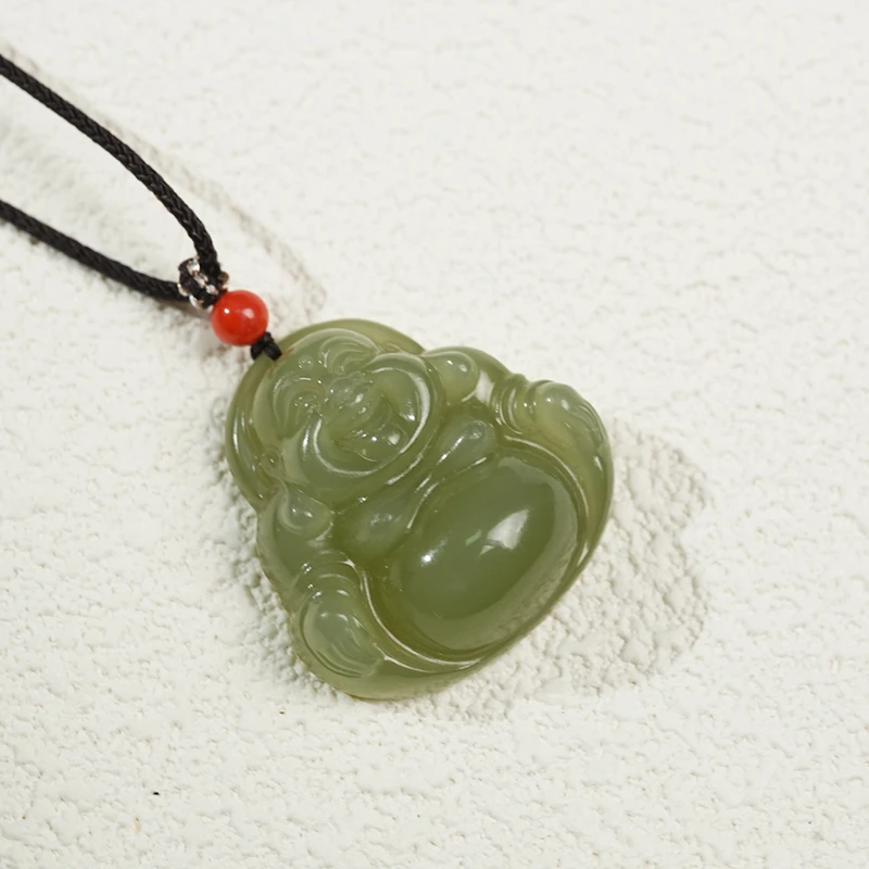 新疆和田玉 卡25高冰湖水冻佛公直播间专享吊坠多样性发一件