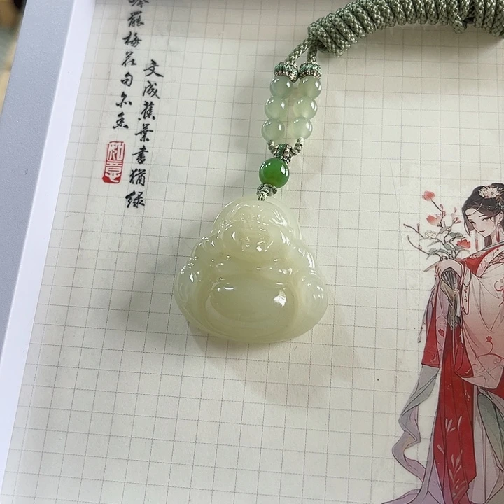 颈饰未镶嵌和田玉