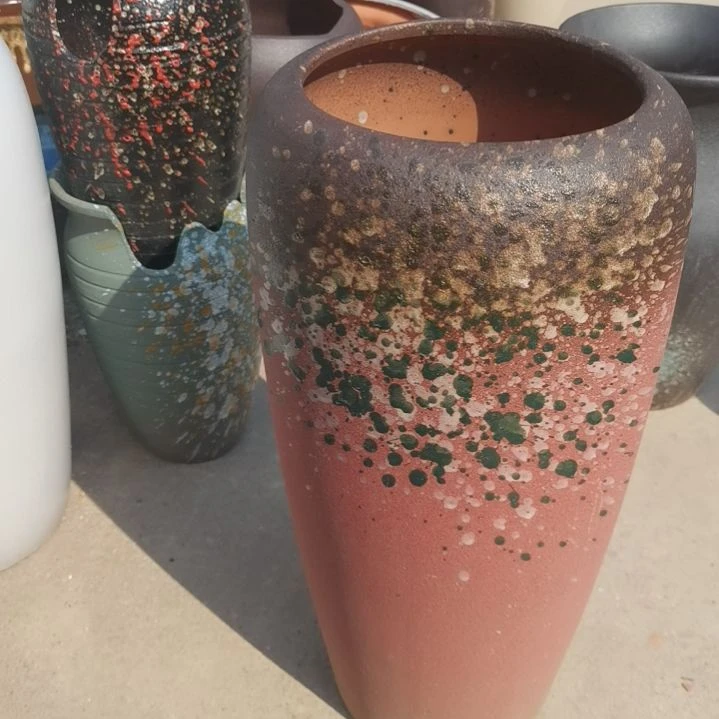 红陶口15高41…瑕疵