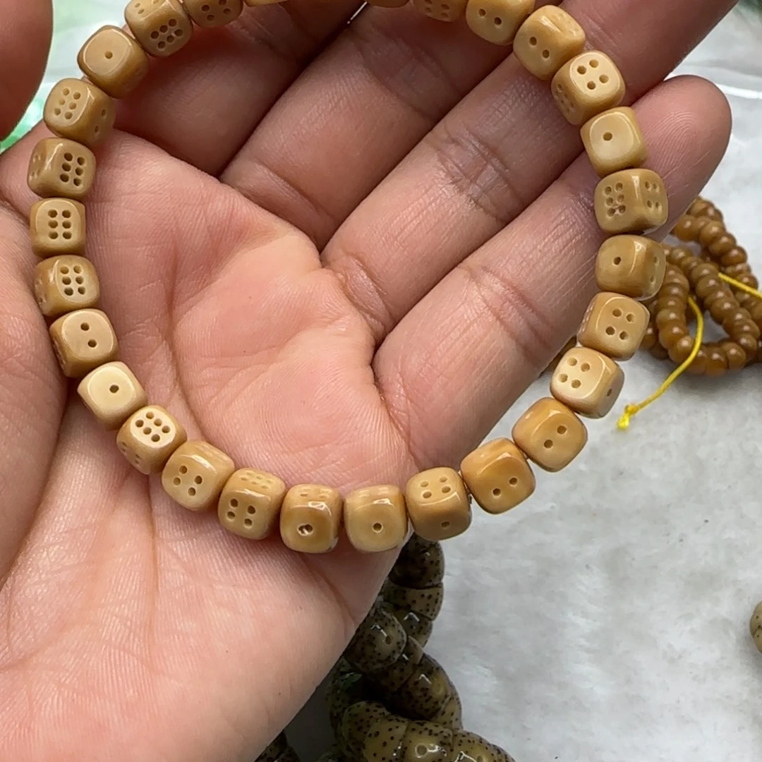 星月菩提手串5高端龙脊菩提六方单圈