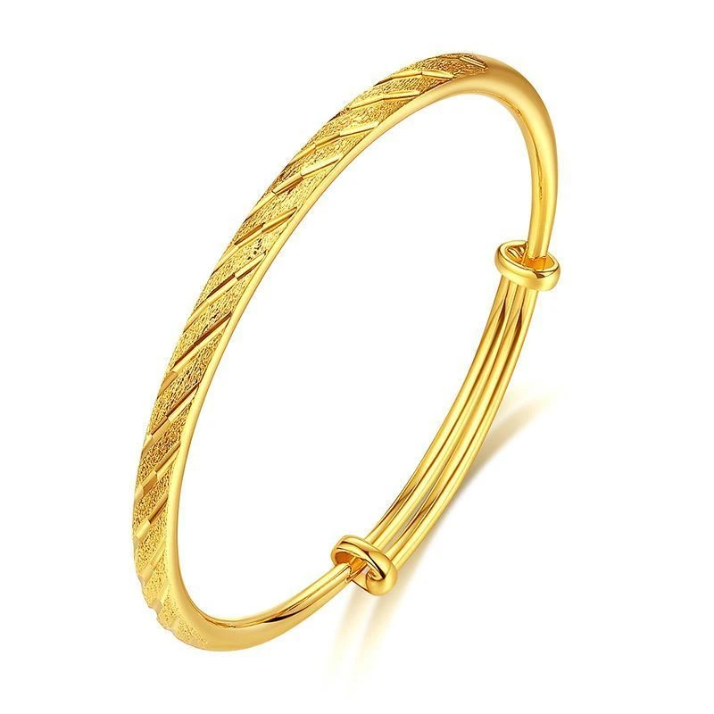 铜合金手镯 满天星推拉手镯女款时尚饰品