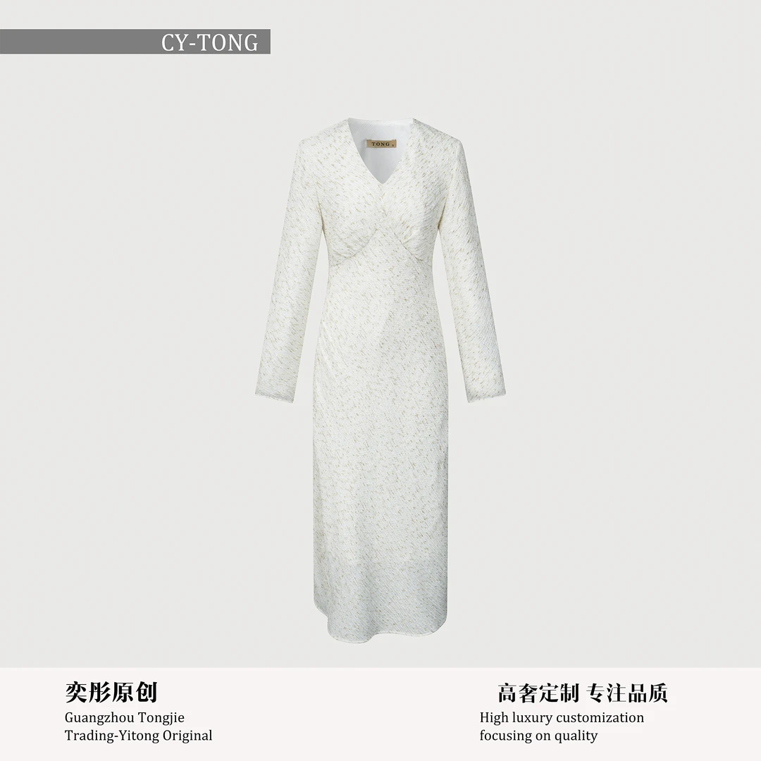 【彤姐原创】气质无袖显腰细显瘦修身时尚宝藏连衣裙W24C218