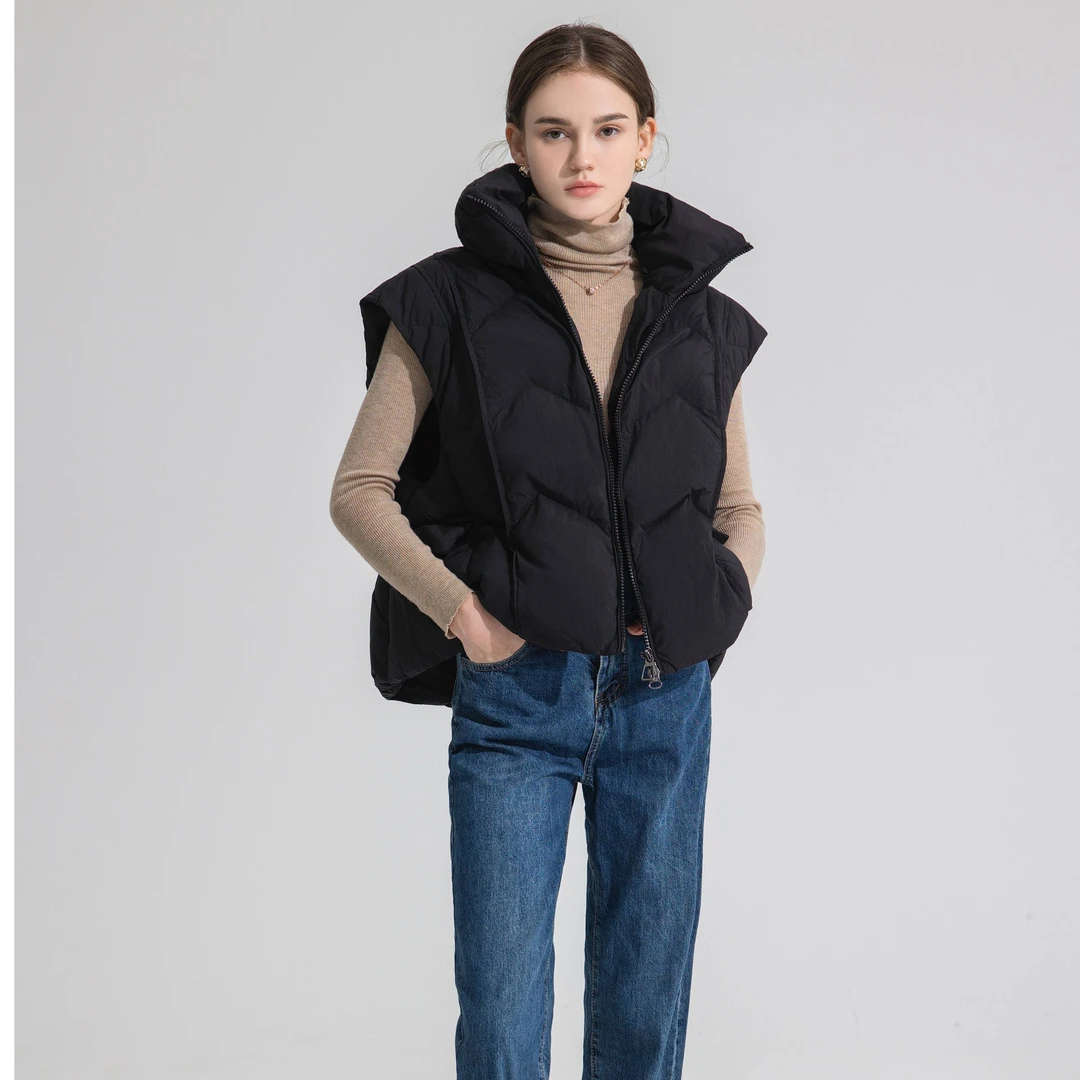 【航睿服饰】白鹅绒马甲DNJ812