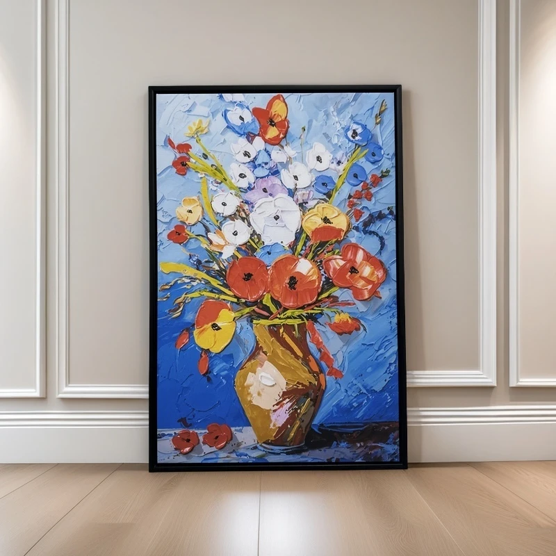 高档 油画 轻奢 现代 装饰画 餐厅挂画 沙发背景 装饰画