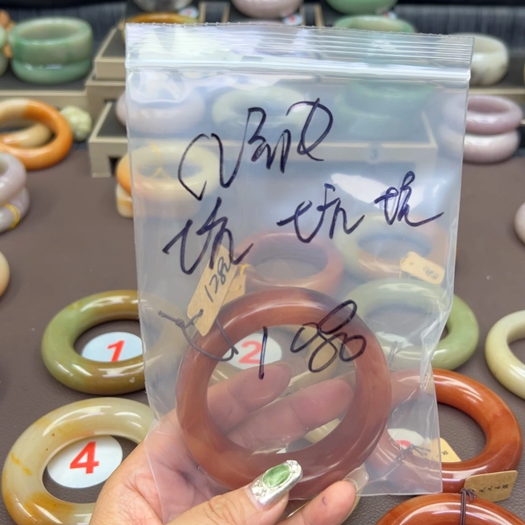 石英质玉手镯合金云**袖