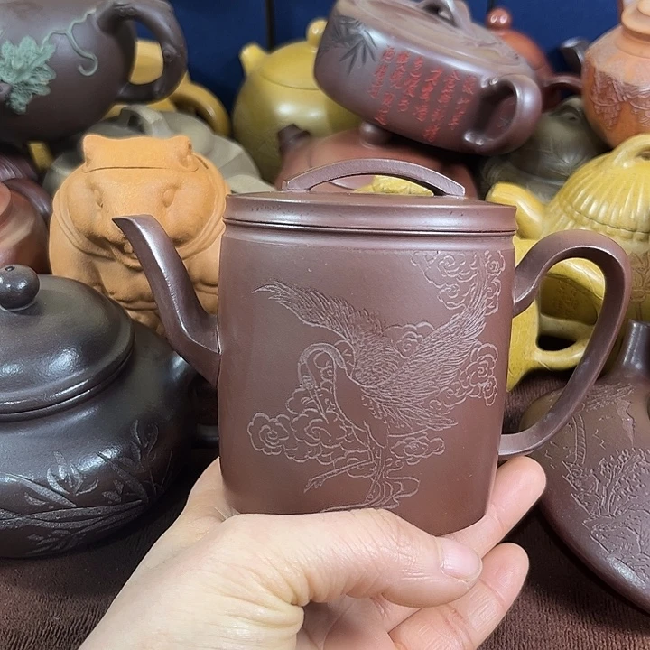 紫砂茶壶紫砂微瑕