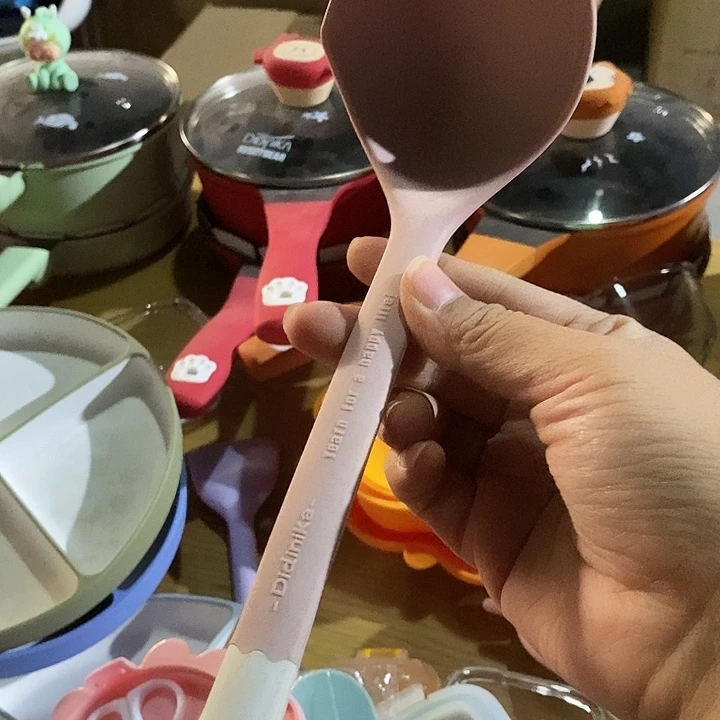 鲸***n2个粉色兔子汤勺的