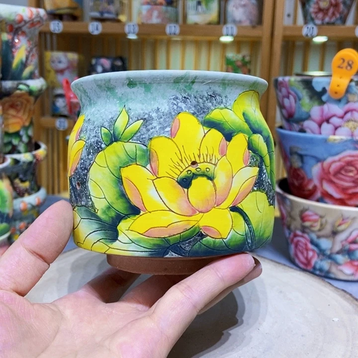 景德镇艺术手绘作品