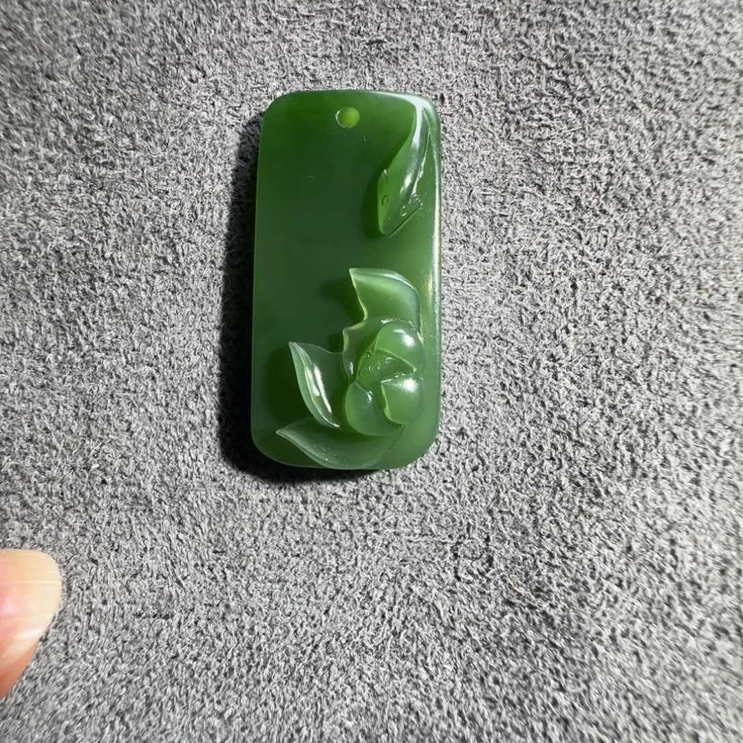 x***徐和田玉（碧玉）未镶嵌颈饰