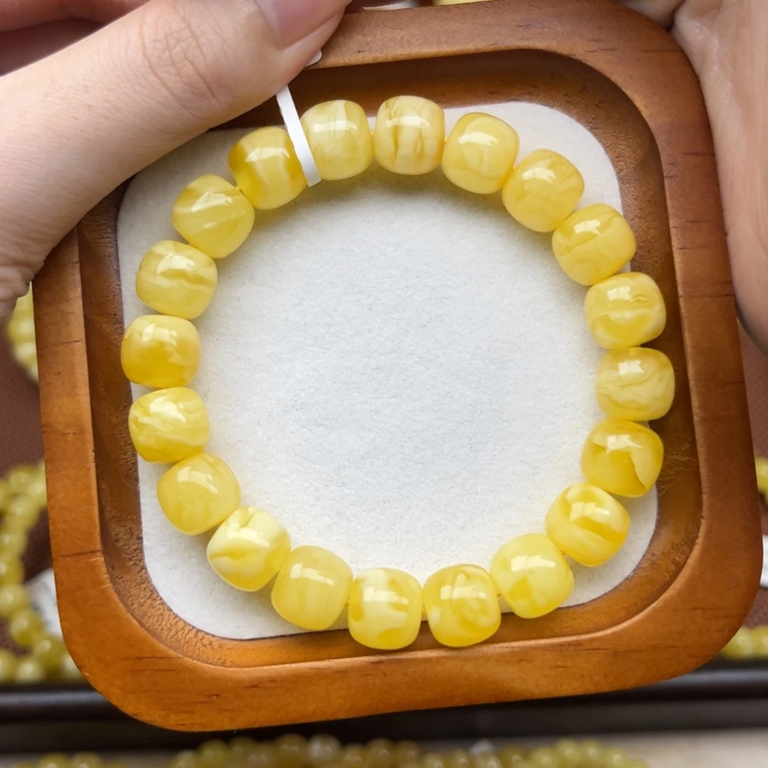 蜜蜡未镶嵌珠宝奇石11mm