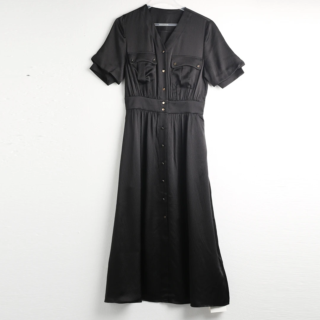 【MY】新款桑蚕丝连衣裙 XN-5099