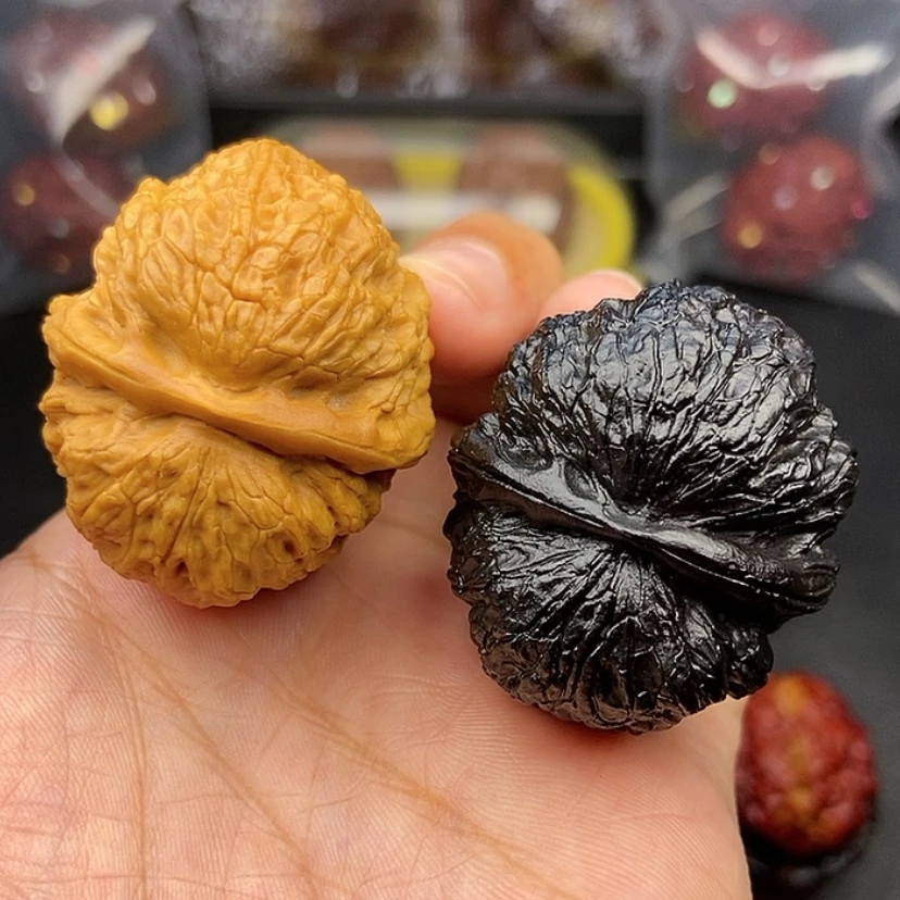 【闪购商品】把件文玩核桃39尺铁狮子头