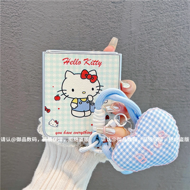 （华为novaflip系列）金属折叠皮纹适用华为novaflip手机保护壳防摔