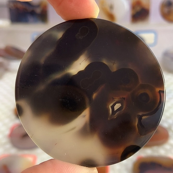玛瑙/玉髓合金颈饰