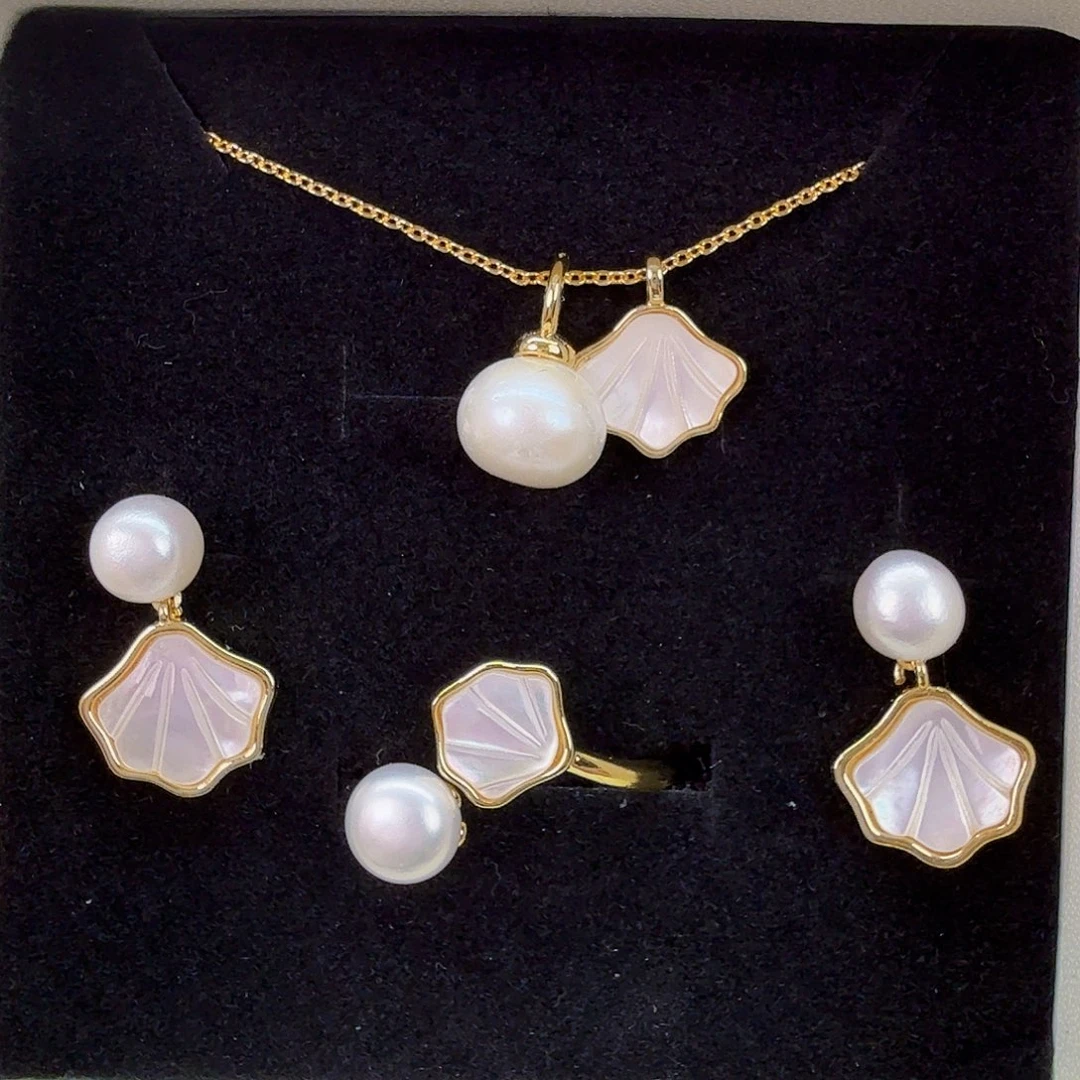 未镶嵌耳饰淡水珍珠