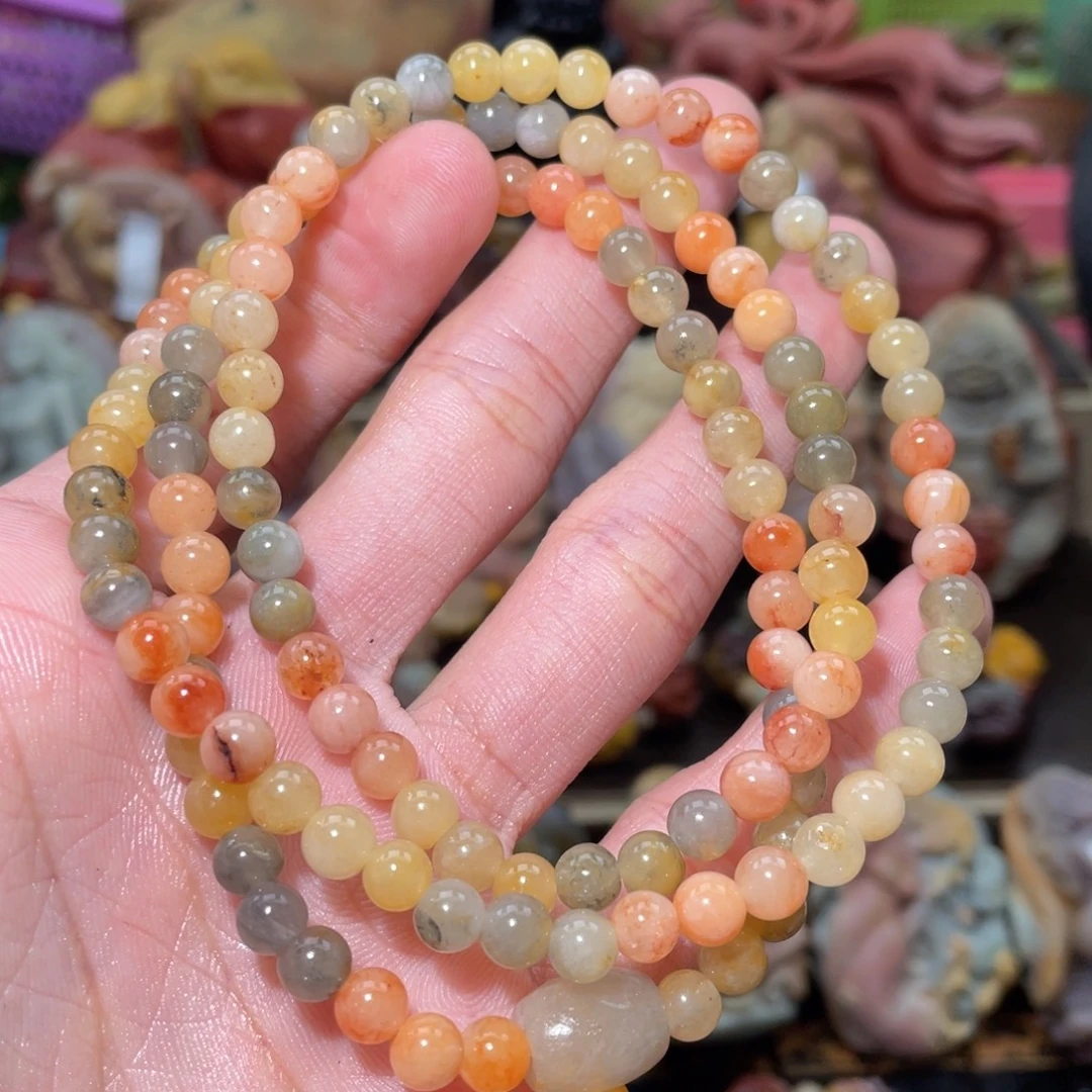 石英质玉未镶嵌手链